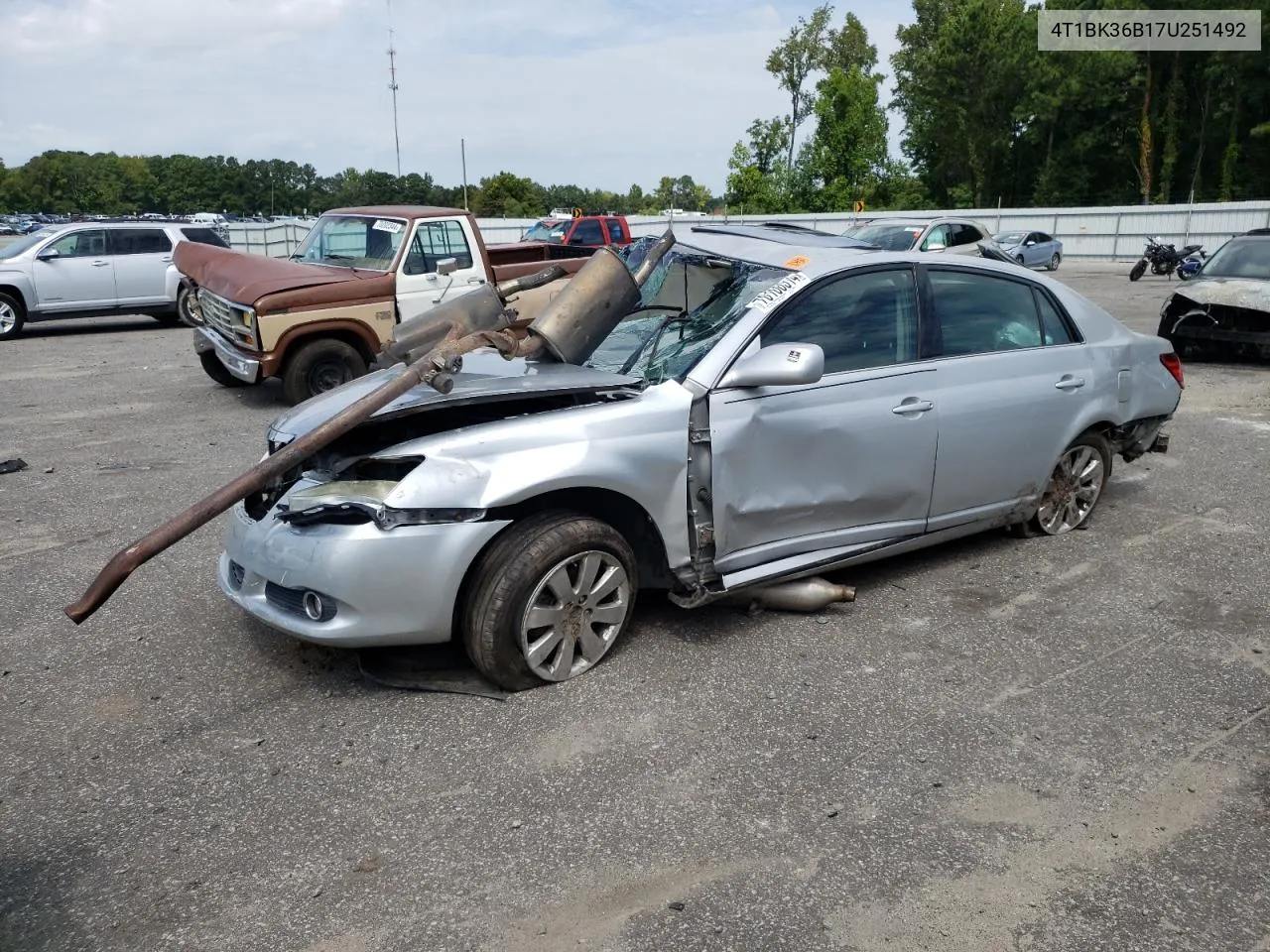 2007 Toyota Avalon Xl VIN: 4T1BK36B17U251492 Lot: 70166314