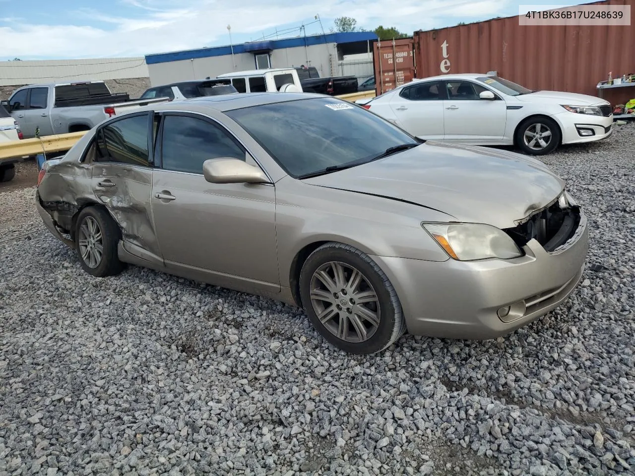 2007 Toyota Avalon Xl VIN: 4T1BK36B17U248639 Lot: 70225154