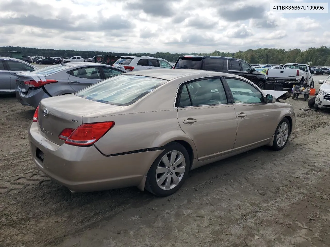 2007 Toyota Avalon Xl VIN: 4T1BK36B67U199096 Lot: 70319444