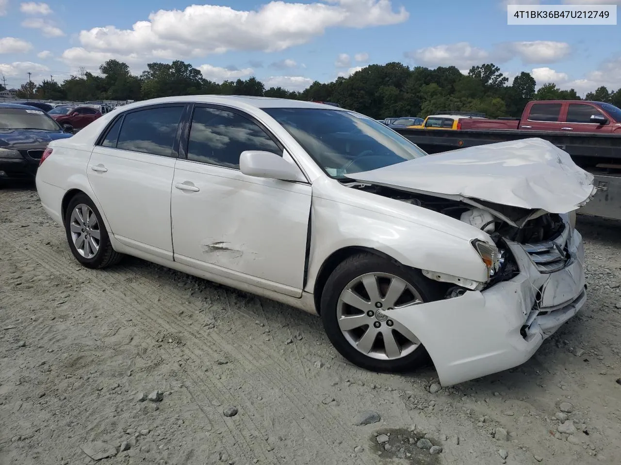 2007 Toyota Avalon Xl VIN: 4T1BK36B47U212749 Lot: 70558534