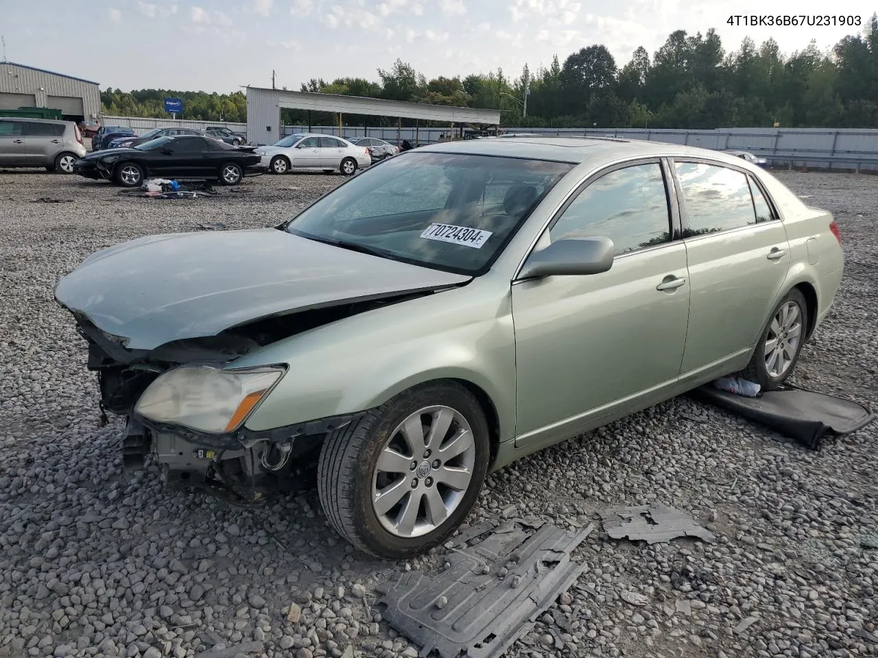 2007 Toyota Avalon Xl VIN: 4T1BK36B67U231903 Lot: 70724304