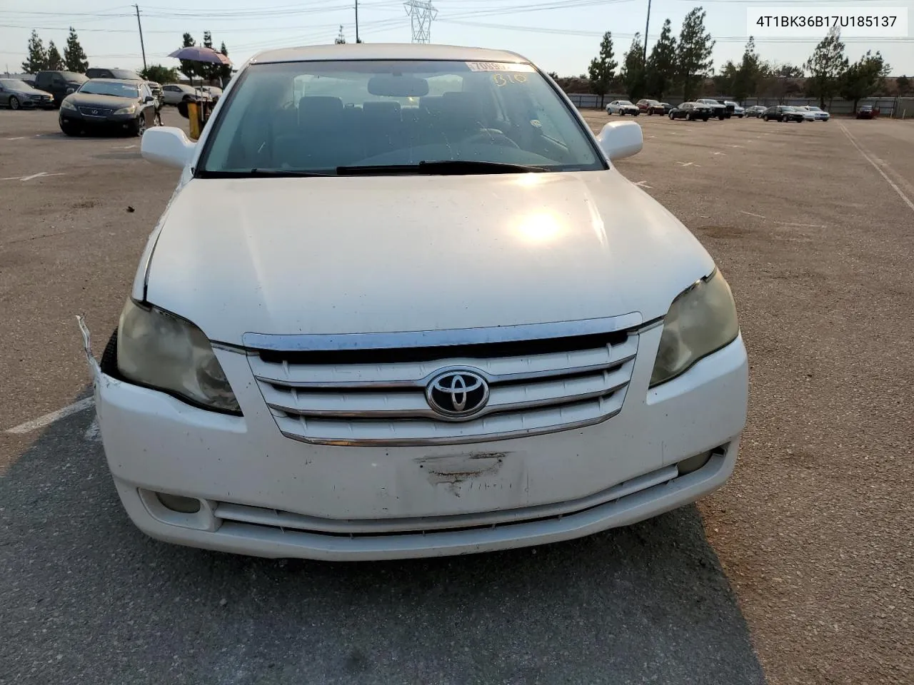 2007 Toyota Avalon Xl VIN: 4T1BK36B17U185137 Lot: 70999444