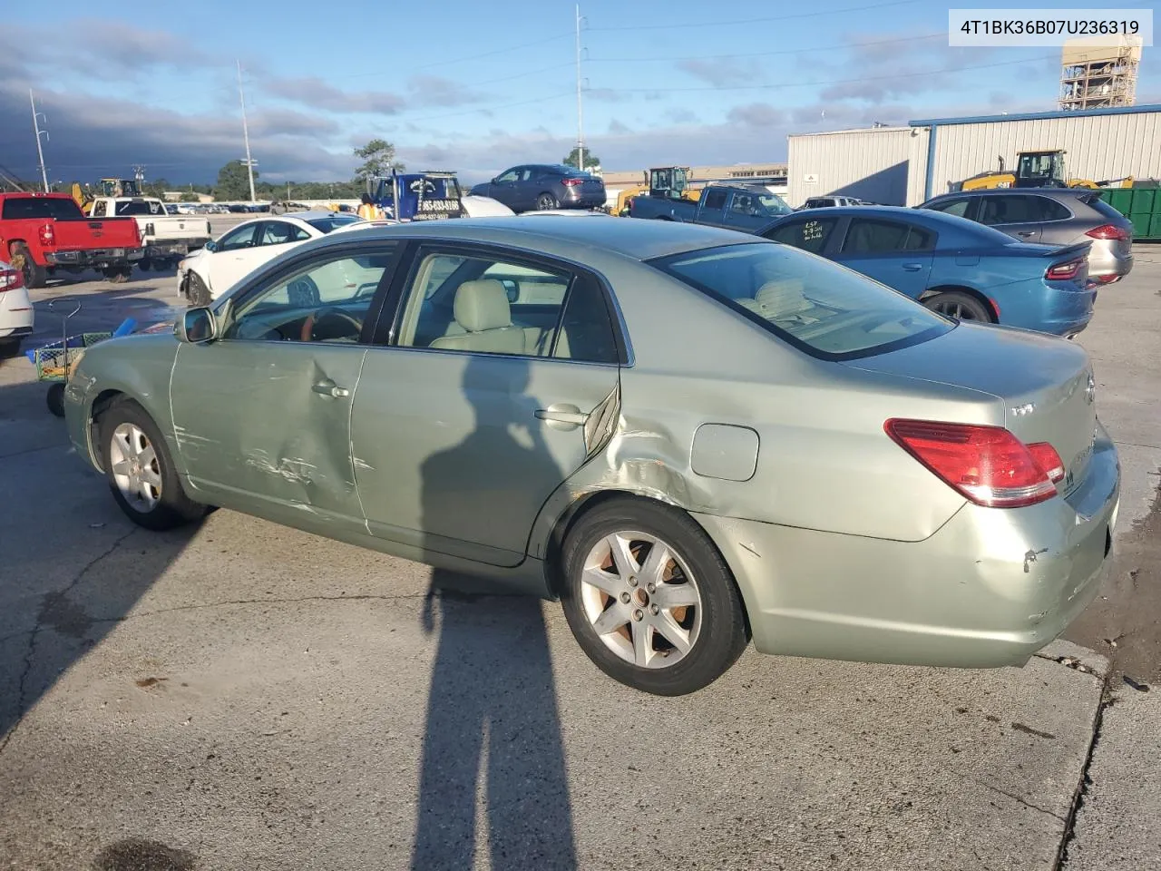 2007 Toyota Avalon Xl VIN: 4T1BK36B07U236319 Lot: 71183164