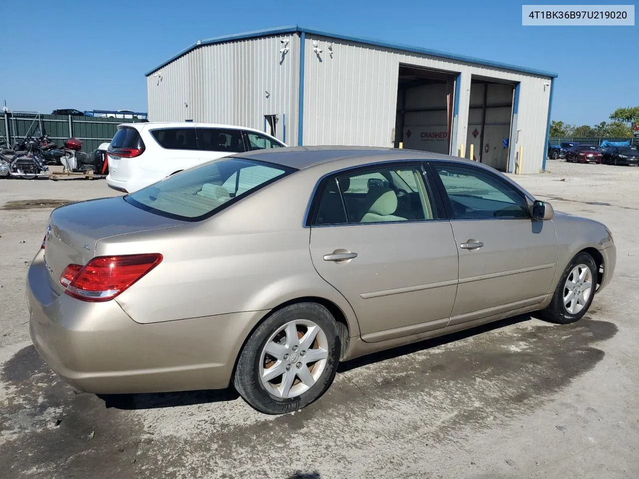 2007 Toyota Avalon Xl VIN: 4T1BK36B97U219020 Lot: 71275324