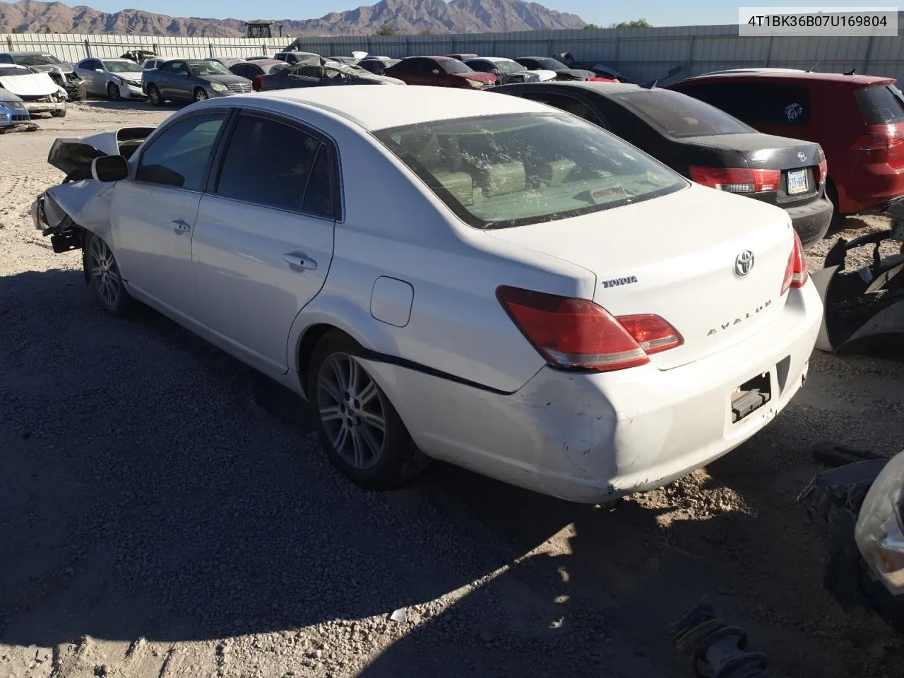 2007 Toyota Avalon Xl VIN: 4T1BK36B07U169804 Lot: 71383794