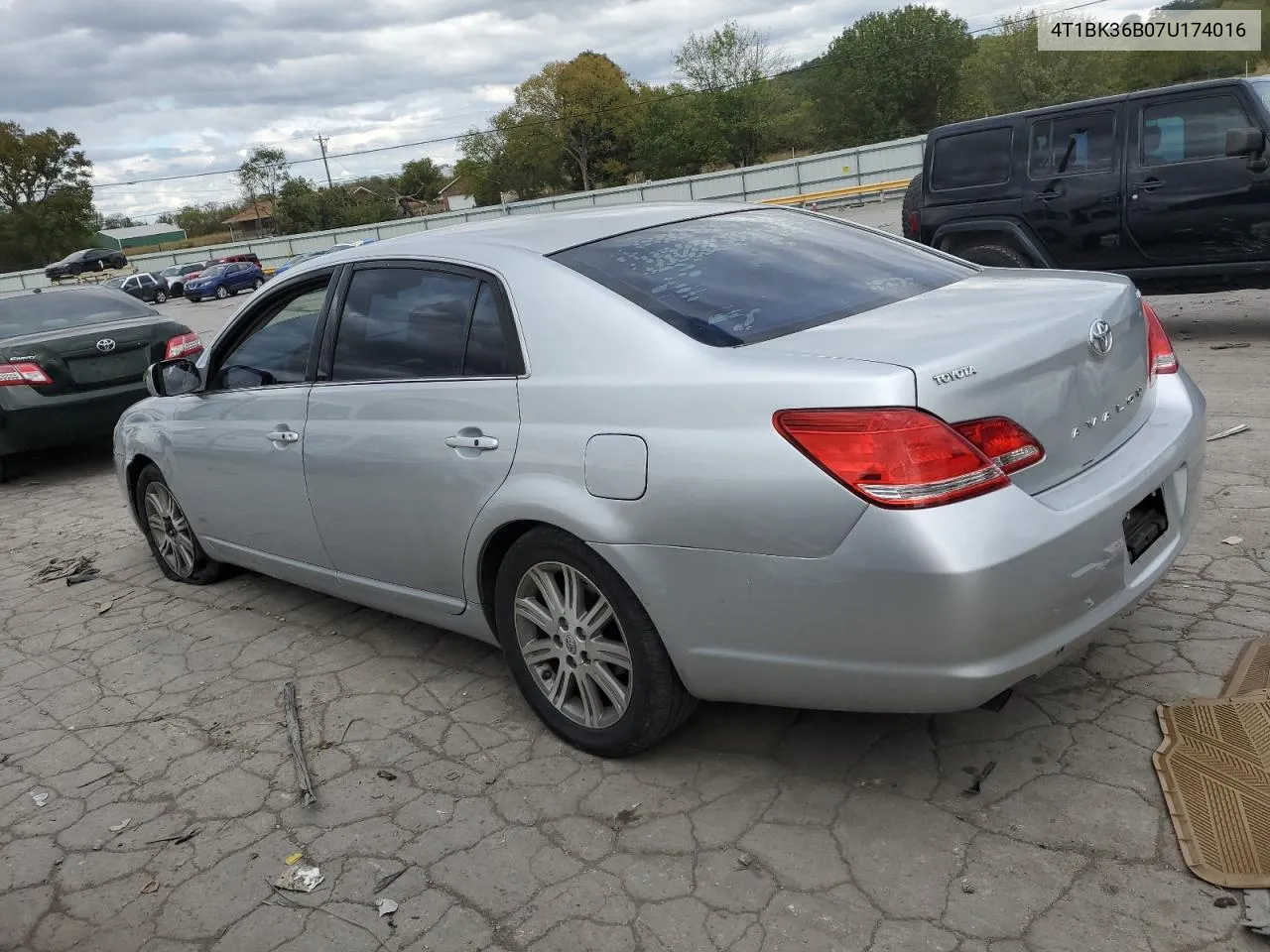 2007 Toyota Avalon Xl VIN: 4T1BK36B07U174016 Lot: 71620024