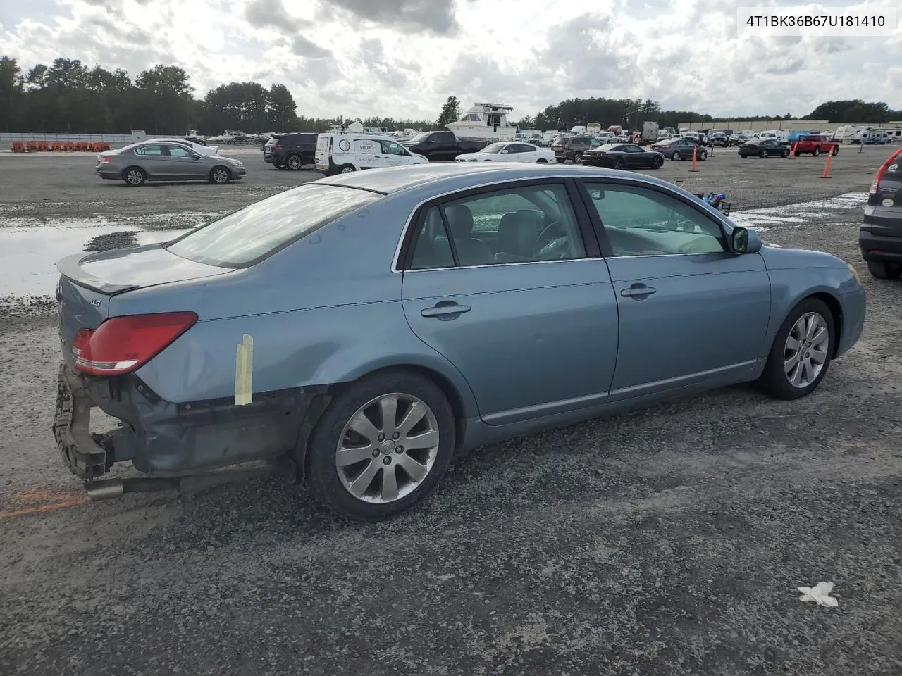 2007 Toyota Avalon Xl VIN: 4T1BK36B67U181410 Lot: 71916524