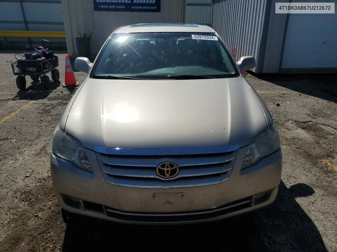 2007 Toyota Avalon Xl VIN: 4T1BK36B67U212672 Lot: 71968534