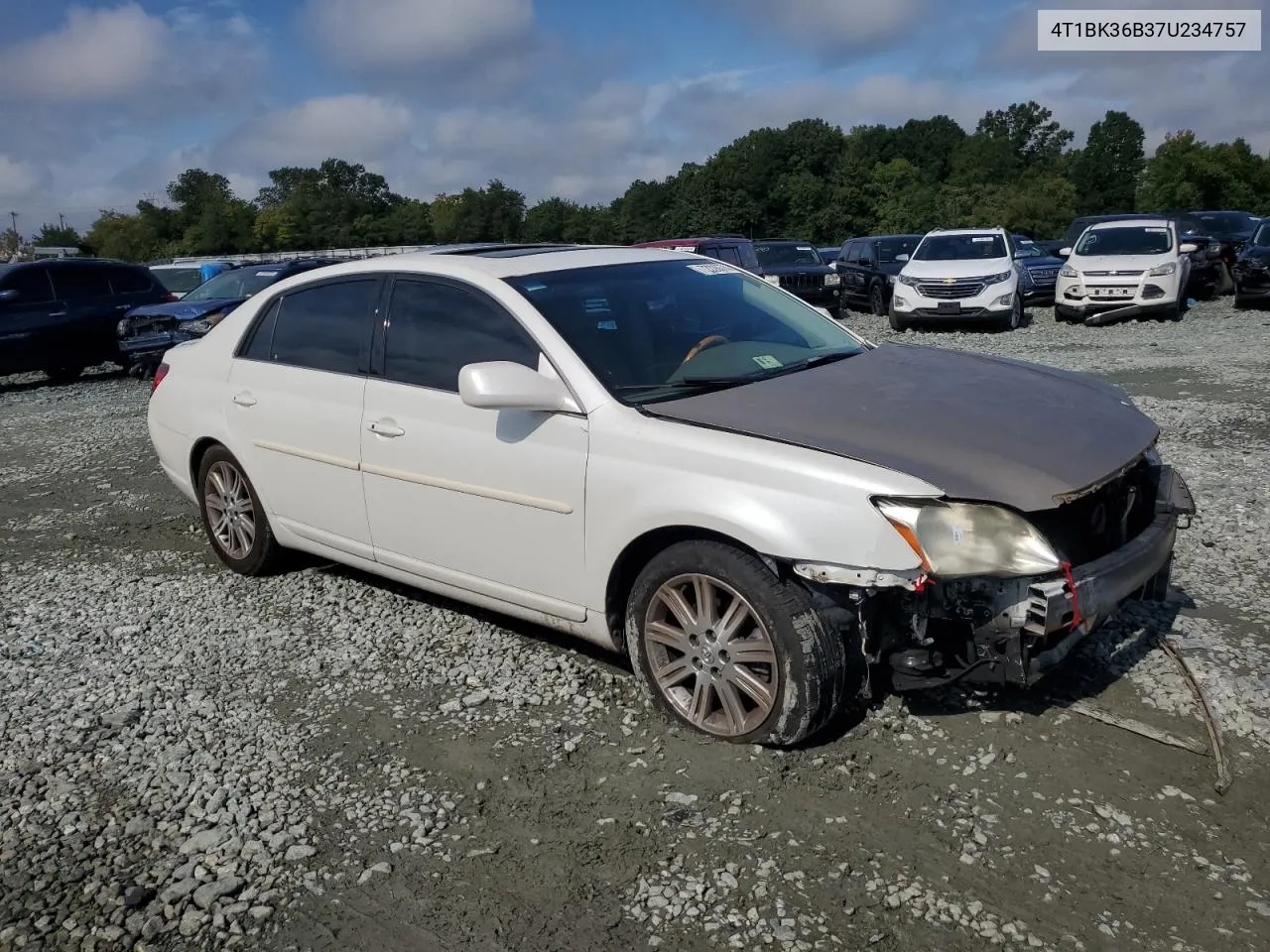 2007 Toyota Avalon Xl VIN: 4T1BK36B37U234757 Lot: 72228574