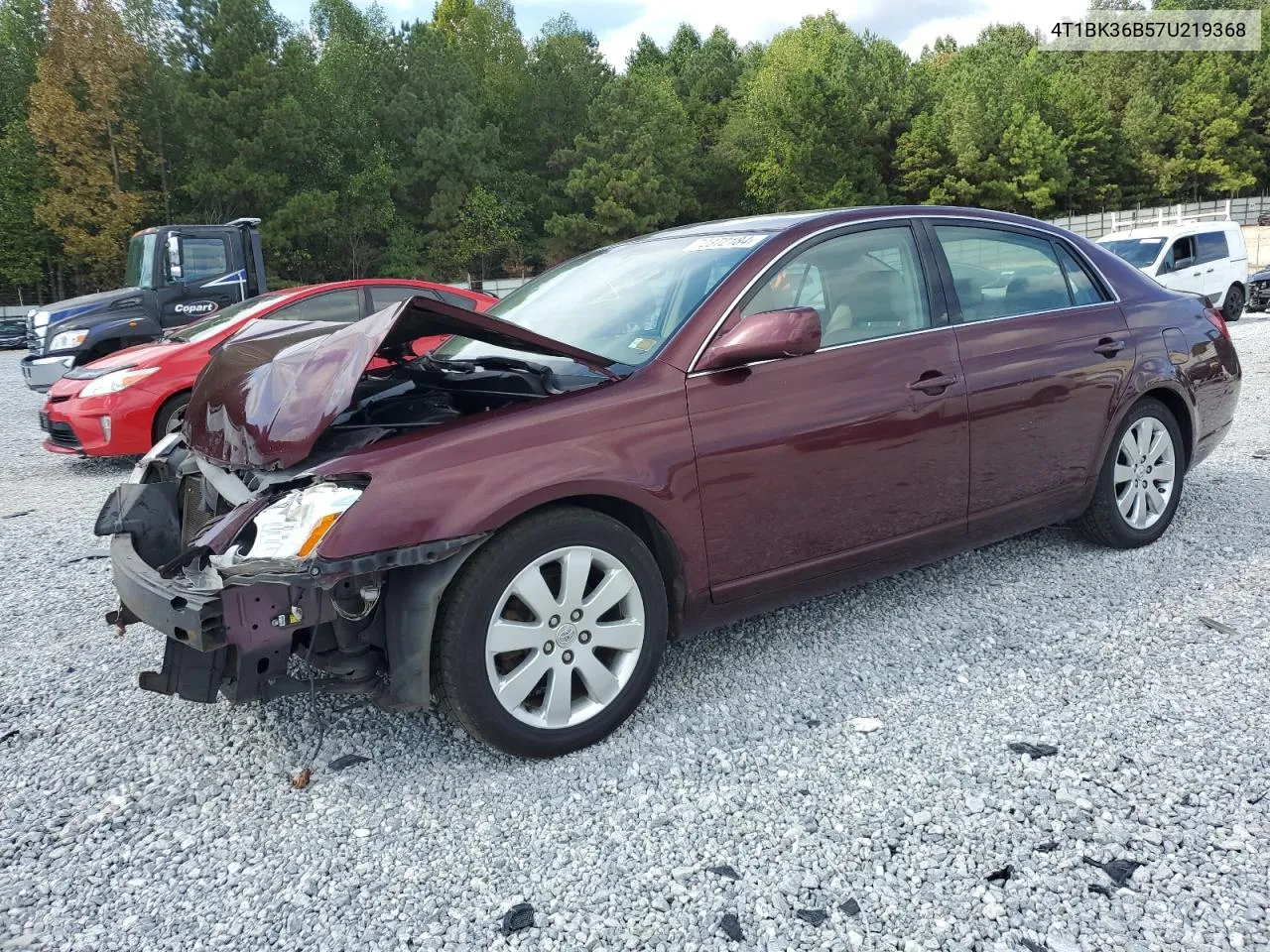 2007 Toyota Avalon Xl VIN: 4T1BK36B57U219368 Lot: 72372184