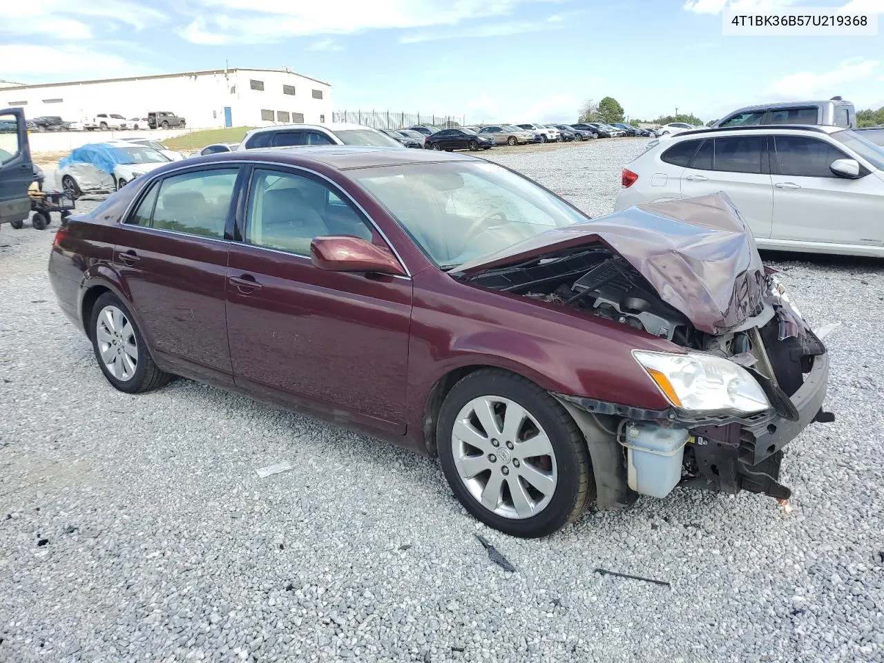 2007 Toyota Avalon Xl VIN: 4T1BK36B57U219368 Lot: 72372184