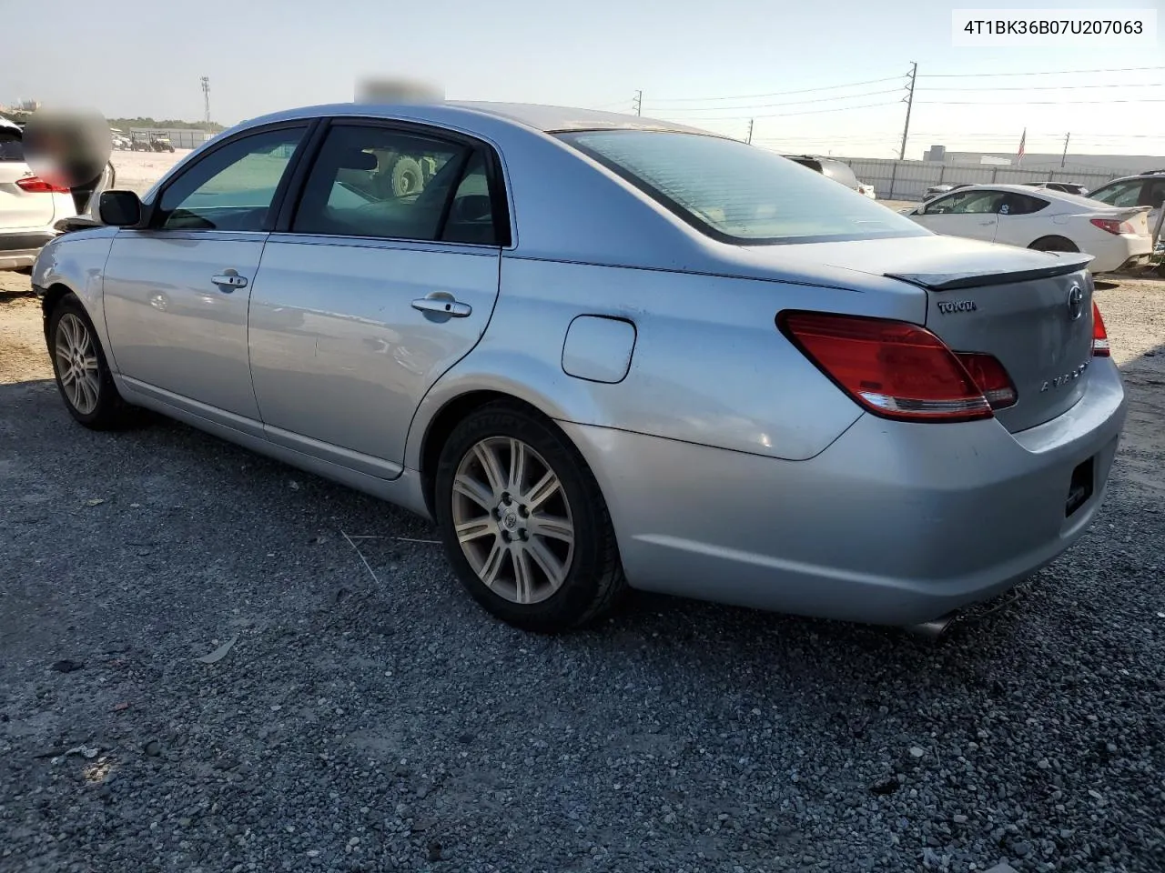 2007 Toyota Avalon Xl VIN: 4T1BK36B07U207063 Lot: 72505244