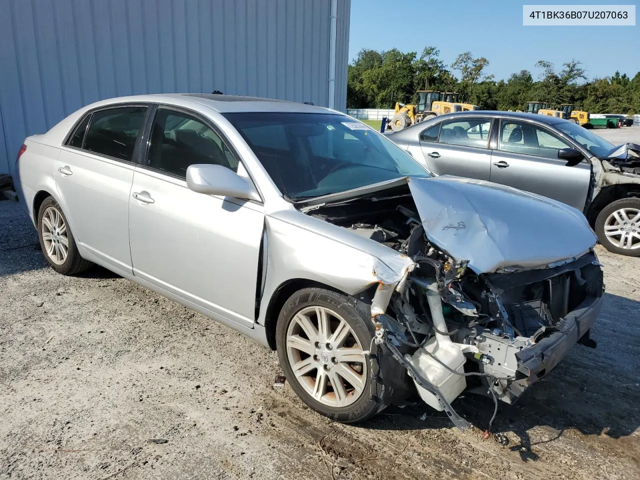 2007 Toyota Avalon Xl VIN: 4T1BK36B07U207063 Lot: 72505244