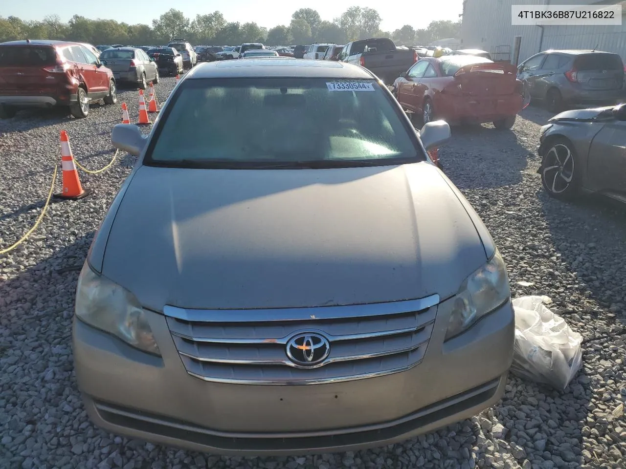 2007 Toyota Avalon Xl VIN: 4T1BK36B87U216822 Lot: 73330544