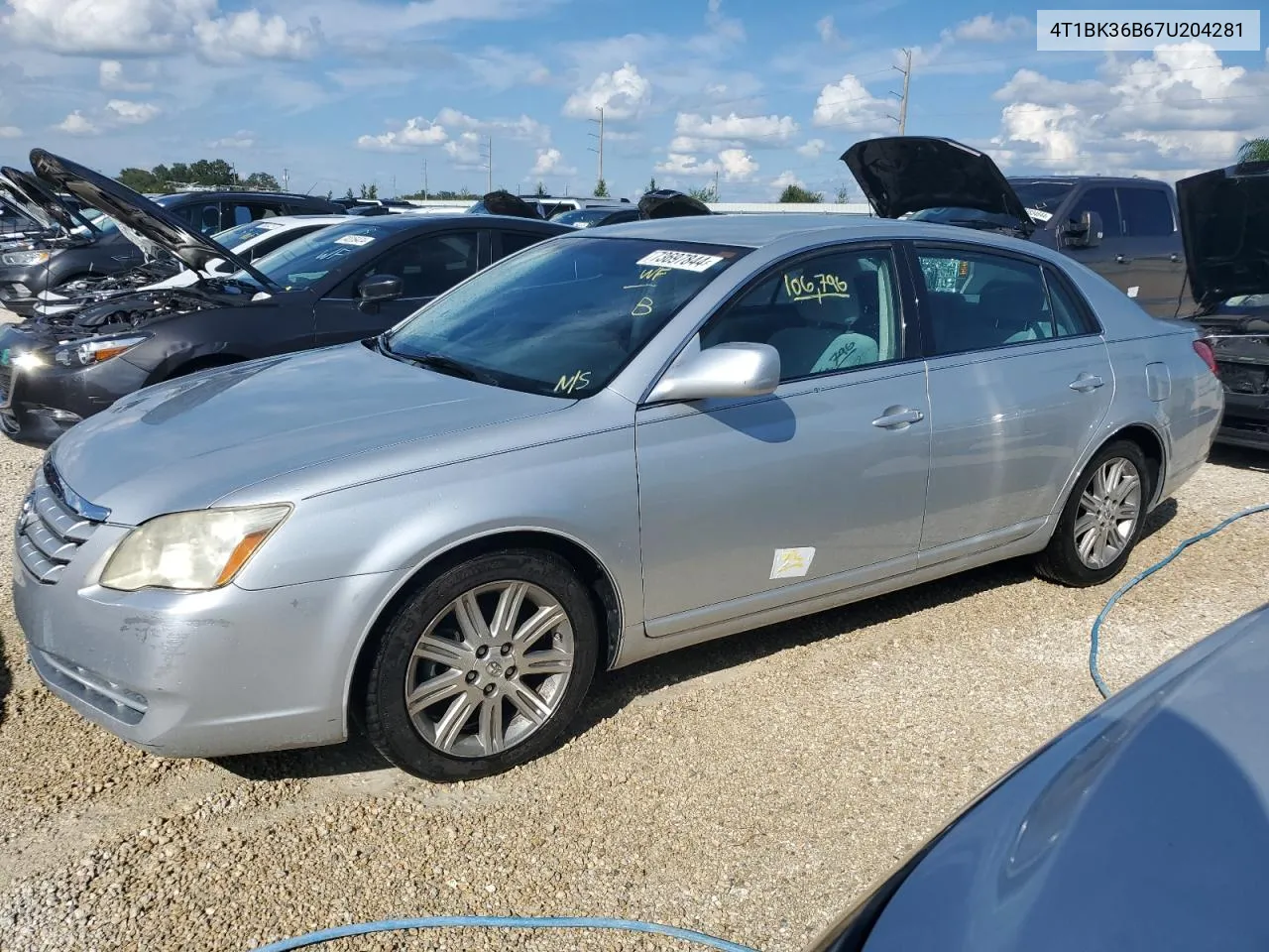 2007 Toyota Avalon Xl VIN: 4T1BK36B67U204281 Lot: 73697844