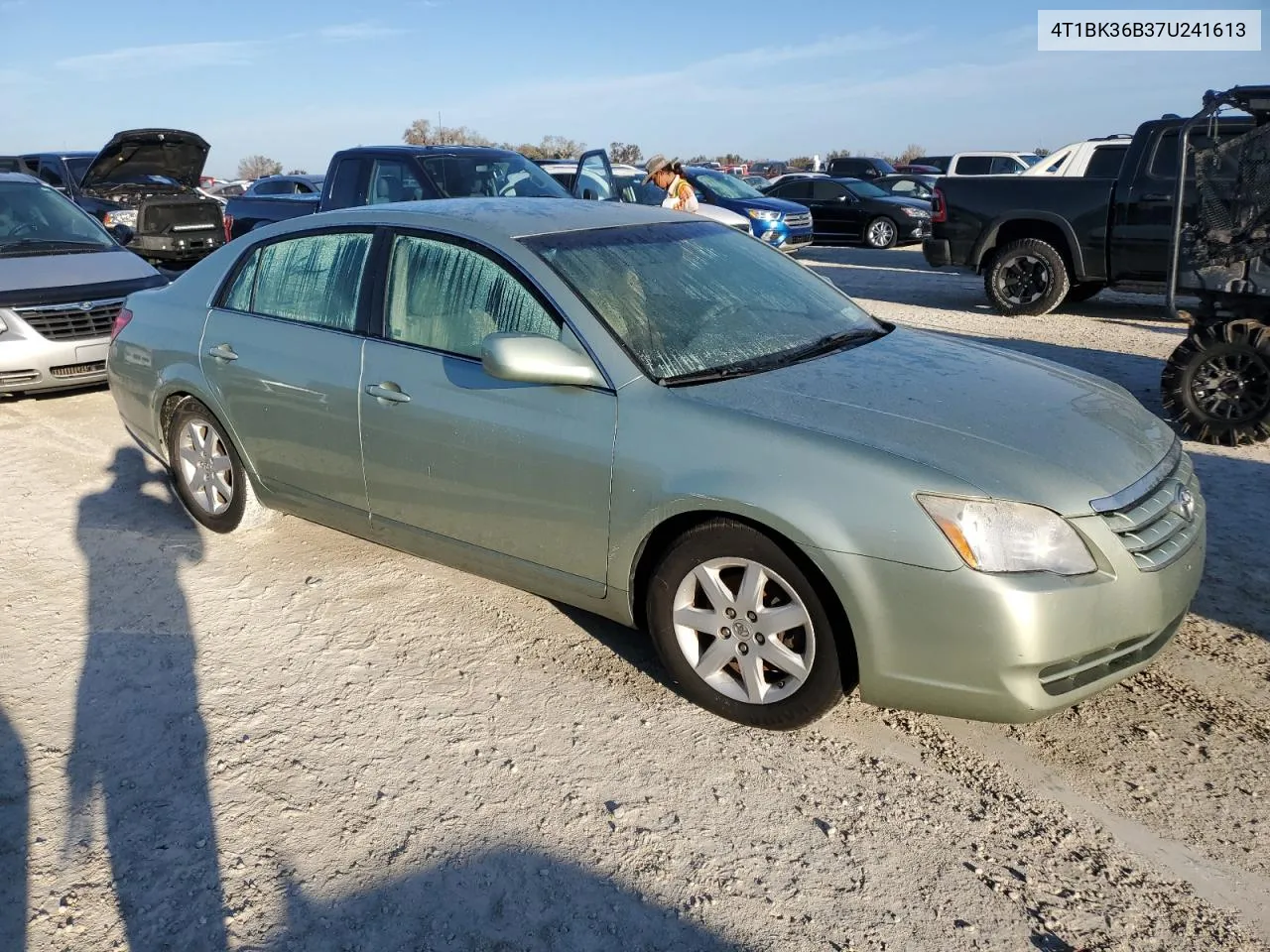 2007 Toyota Avalon Xl VIN: 4T1BK36B37U241613 Lot: 74177224