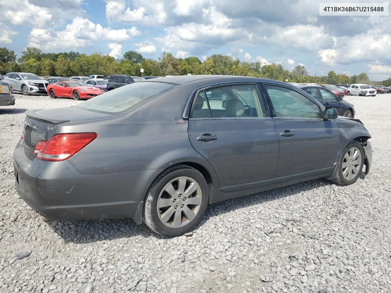 2007 Toyota Avalon Xl VIN: 4T1BK36B67U215488 Lot: 74275284