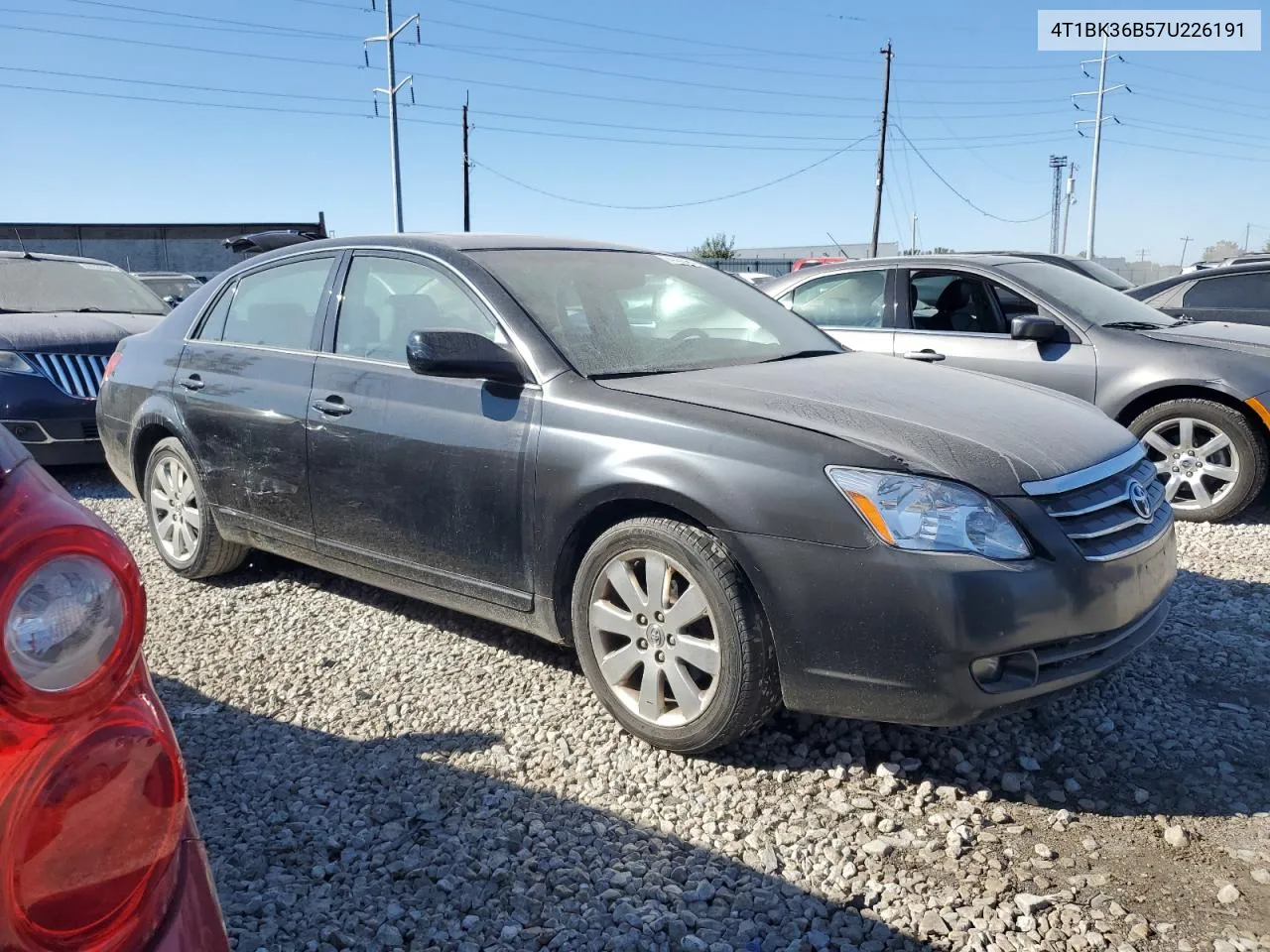 2007 Toyota Avalon Xl VIN: 4T1BK36B57U226191 Lot: 74430974