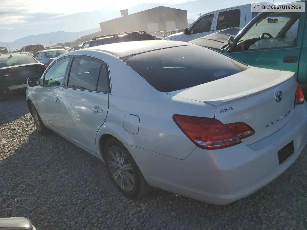 2007 Toyota Avalon Xl VIN: 4T1BK36B67U192939 Lot: 74553744