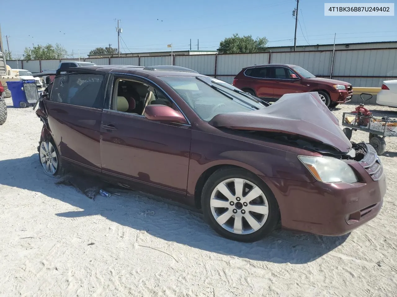 2007 Toyota Avalon Xl VIN: 4T1BK36B87U249402 Lot: 74560344