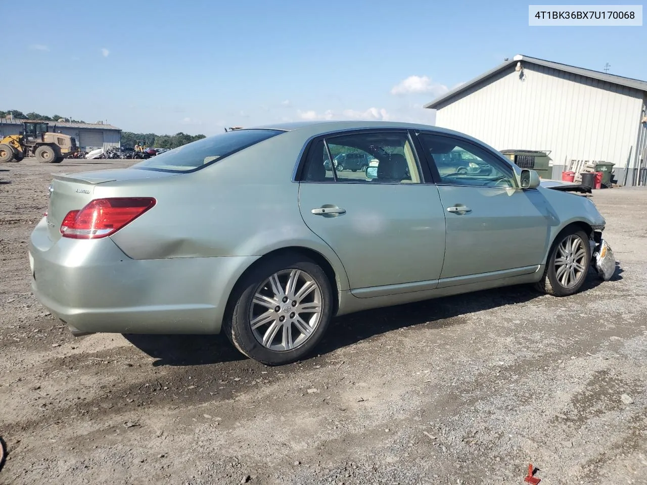 2007 Toyota Avalon Xl VIN: 4T1BK36BX7U170068 Lot: 74748994