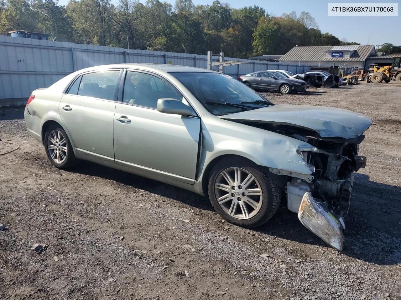 2007 Toyota Avalon Xl VIN: 4T1BK36BX7U170068 Lot: 74748994