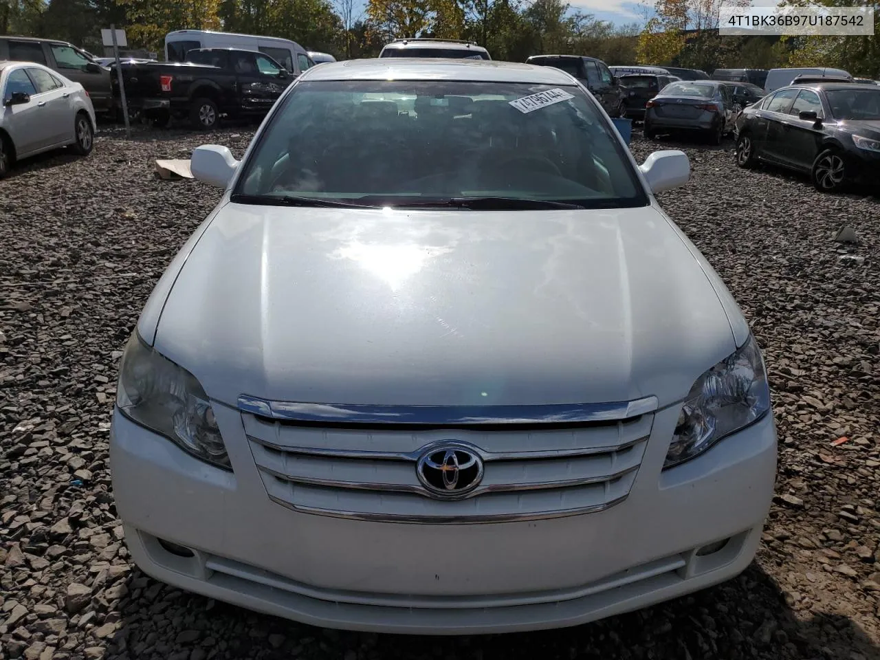 2007 Toyota Avalon Xl VIN: 4T1BK36B97U187542 Lot: 74796744