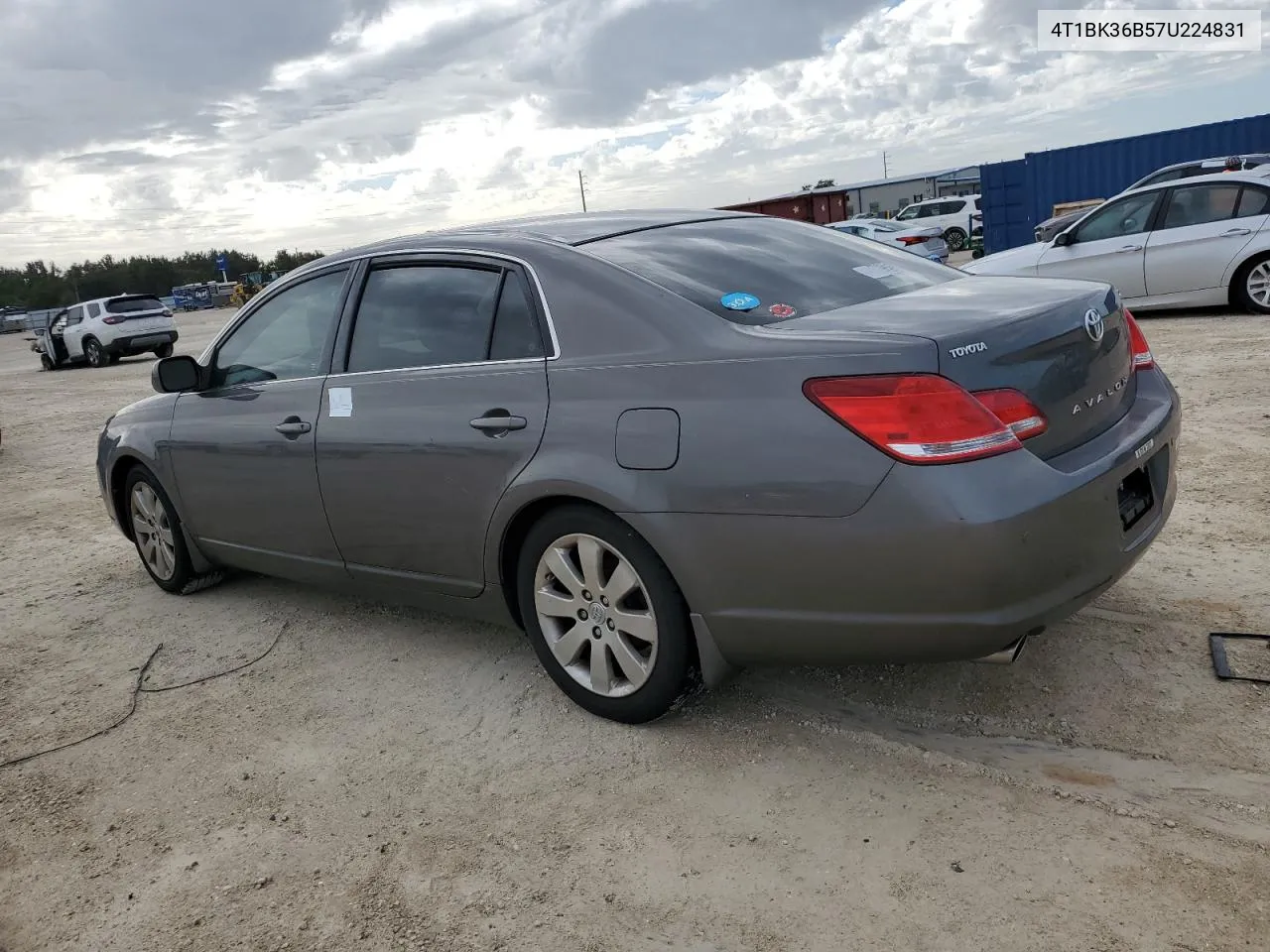 2007 Toyota Avalon Xl VIN: 4T1BK36B57U224831 Lot: 74945094