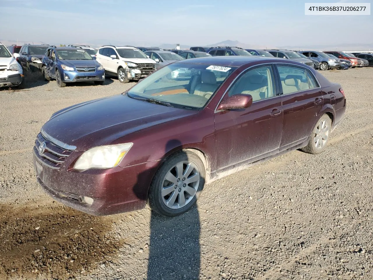 2007 Toyota Avalon Xl VIN: 4T1BK36B37U206277 Lot: 75017624