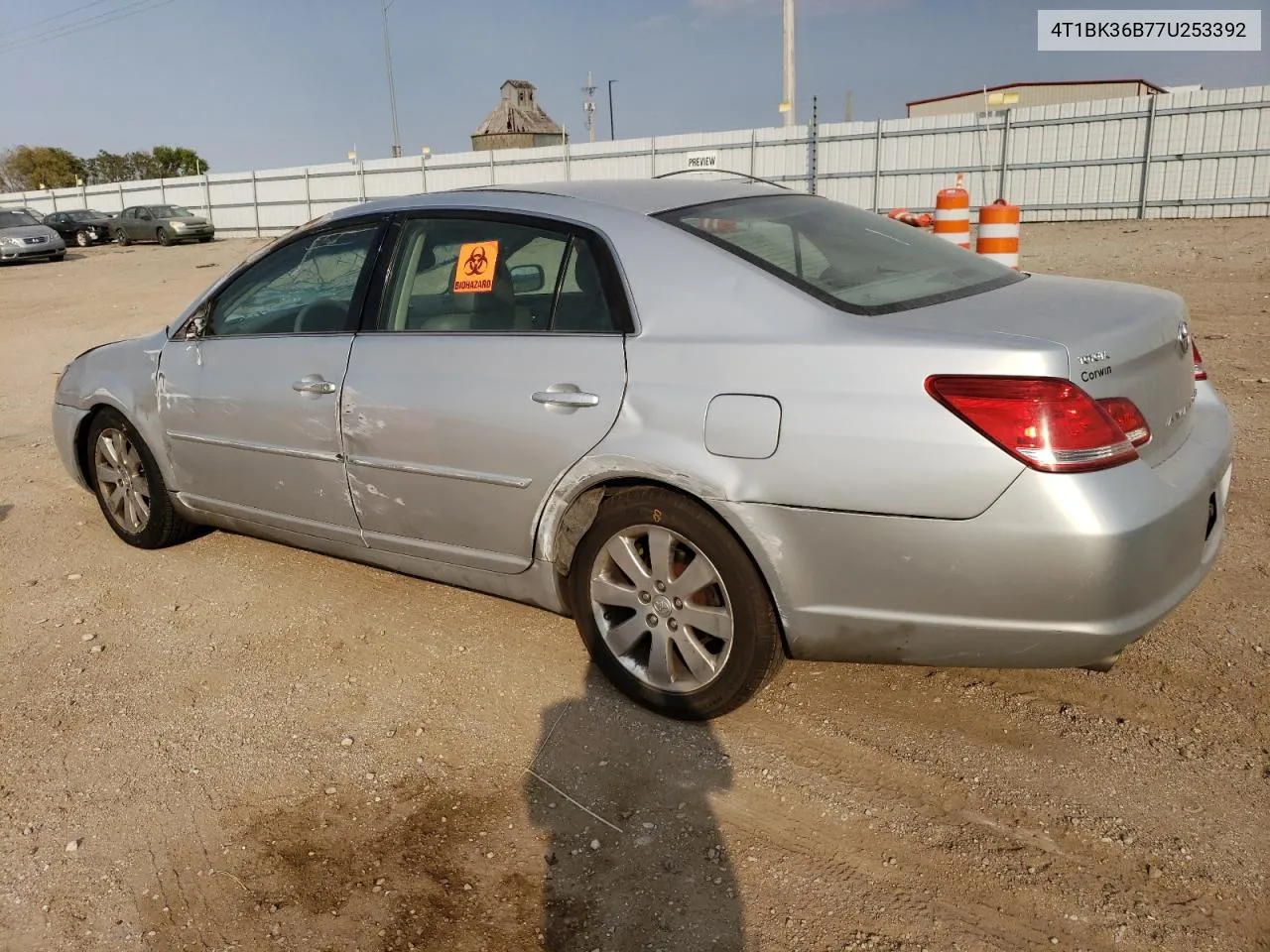 2007 Toyota Avalon Xl VIN: 4T1BK36B77U253392 Lot: 75202484