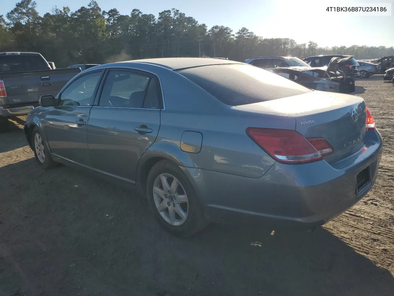 2007 Toyota Avalon Xl VIN: 4T1BK36B87U234186 Lot: 75268194