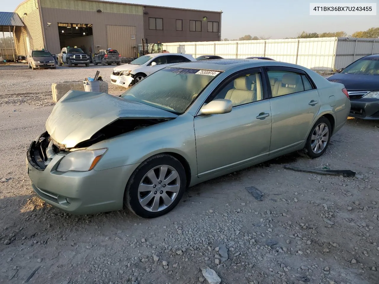 2007 Toyota Avalon Xl VIN: 4T1BK36BX7U243455 Lot: 75300614