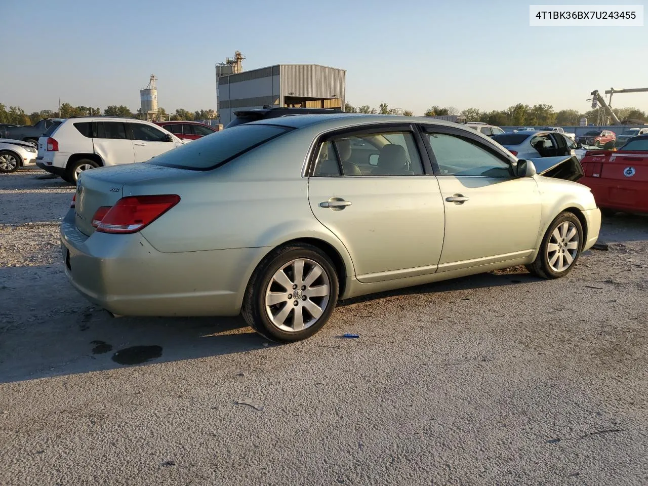 2007 Toyota Avalon Xl VIN: 4T1BK36BX7U243455 Lot: 75300614