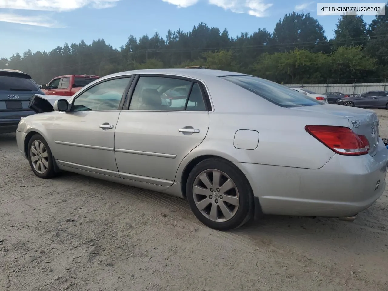 2007 Toyota Avalon Xl VIN: 4T1BK36B77U236303 Lot: 75307394