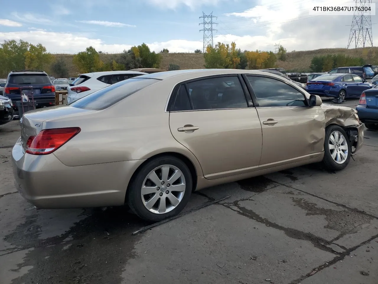 2007 Toyota Avalon Xl VIN: 4T1BK36B47U176304 Lot: 75309364