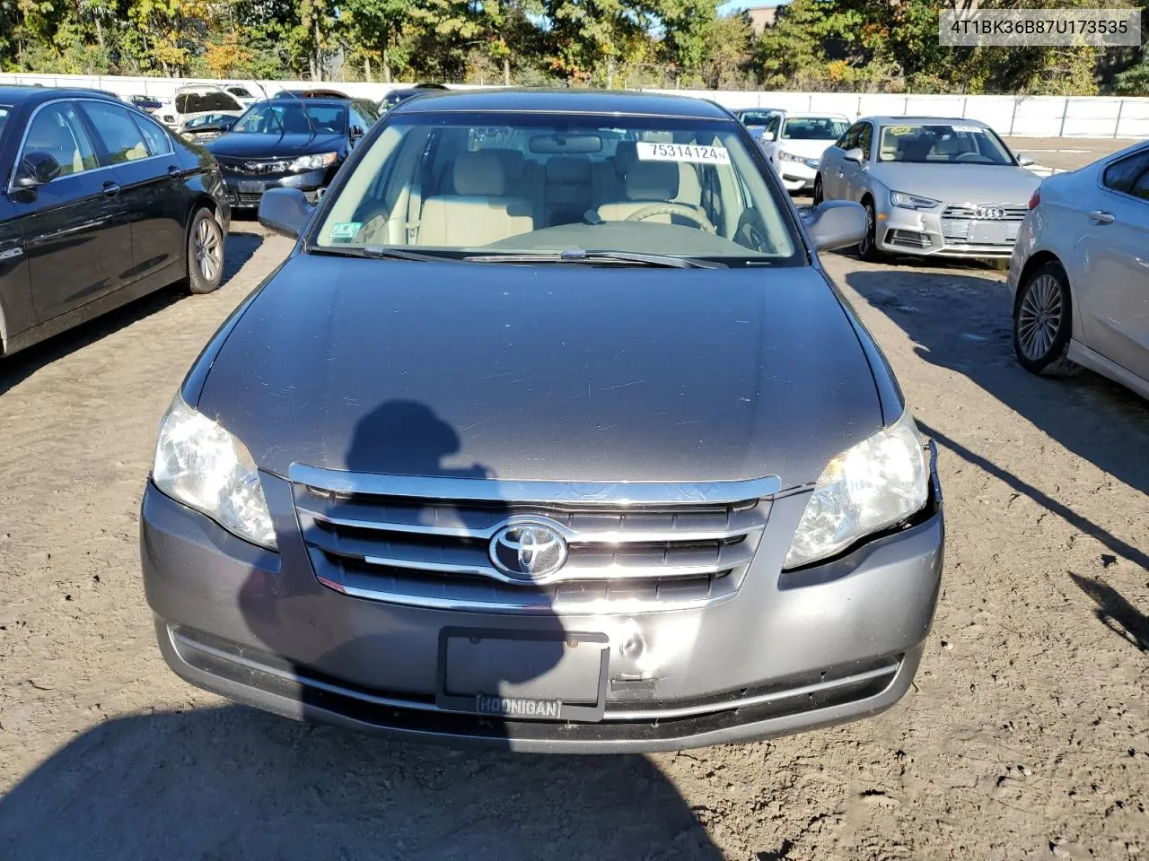 2007 Toyota Avalon Xl VIN: 4T1BK36B87U173535 Lot: 75314124