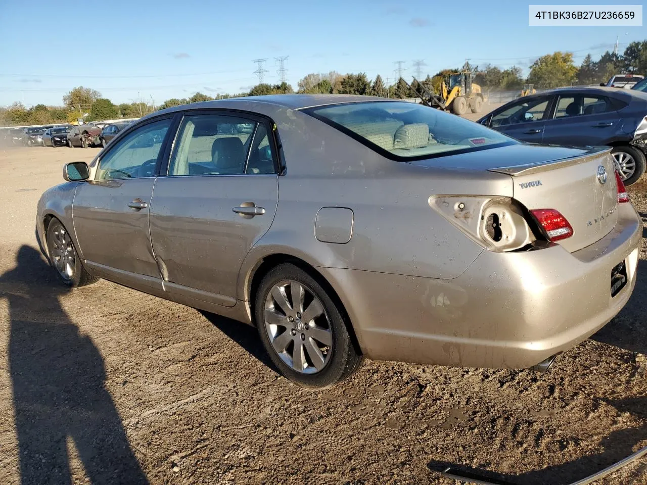 2007 Toyota Avalon Xl VIN: 4T1BK36B27U236659 Lot: 75531734