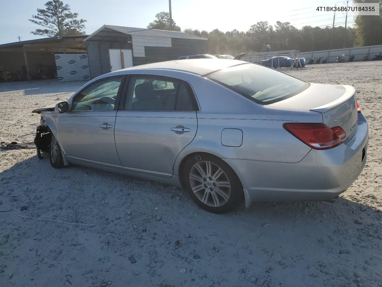 2007 Toyota Avalon Xl VIN: 4T1BK36B67U184355 Lot: 75829204