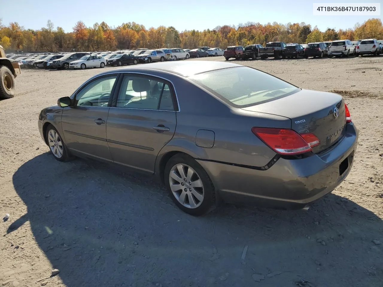 2007 Toyota Avalon Xl VIN: 4T1BK36B47U187903 Lot: 76057204