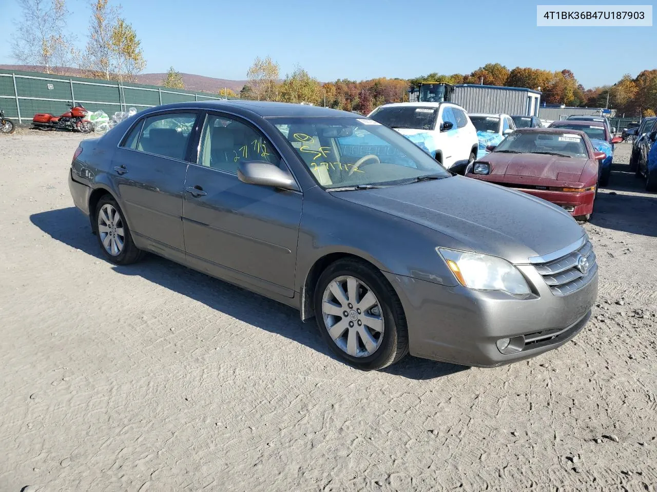 2007 Toyota Avalon Xl VIN: 4T1BK36B47U187903 Lot: 76057204