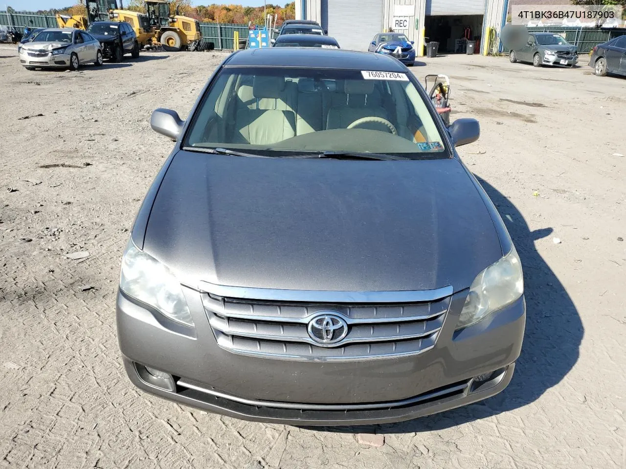 2007 Toyota Avalon Xl VIN: 4T1BK36B47U187903 Lot: 76057204