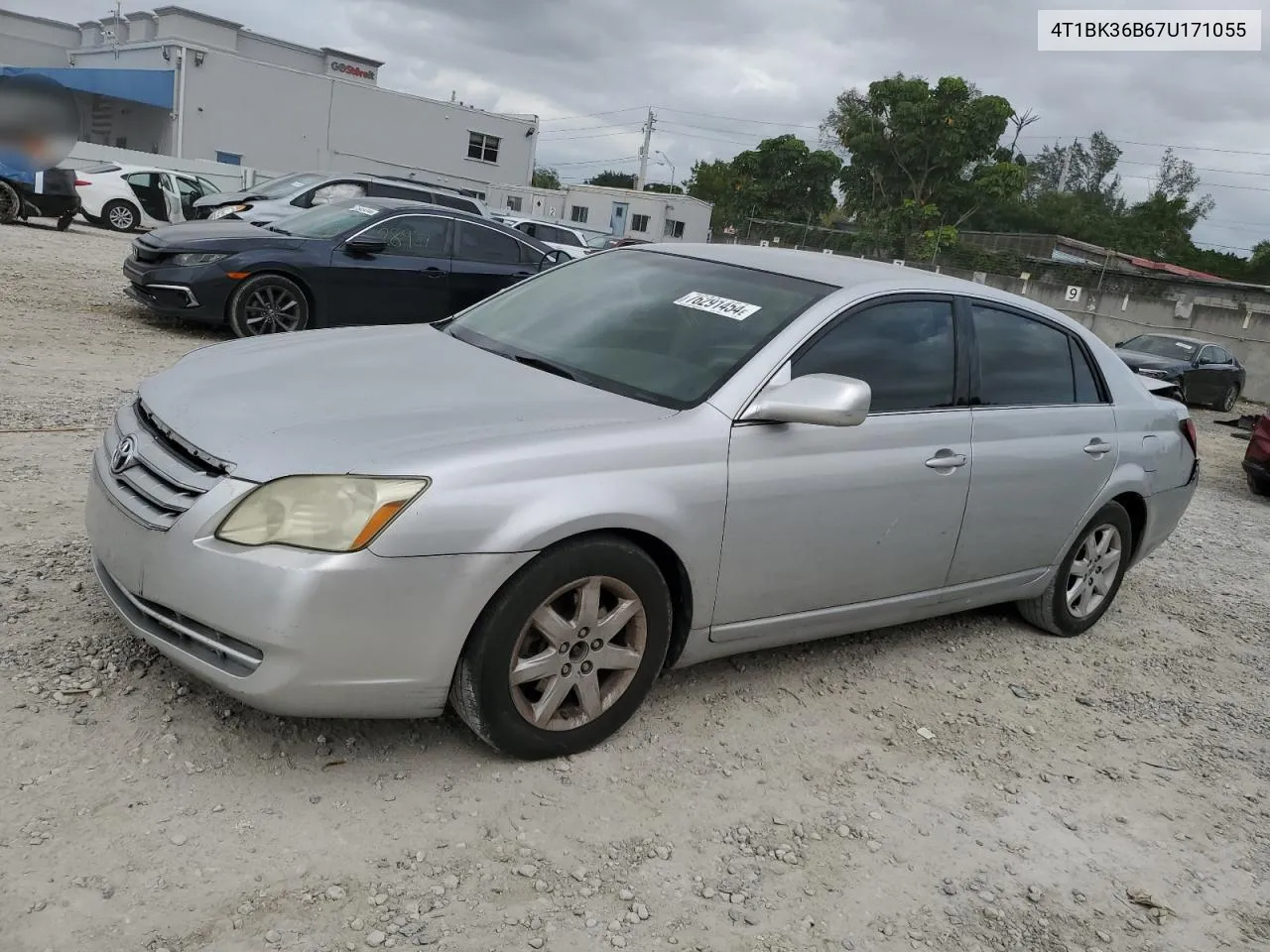 2007 Toyota Avalon Xl VIN: 4T1BK36B67U171055 Lot: 76291454