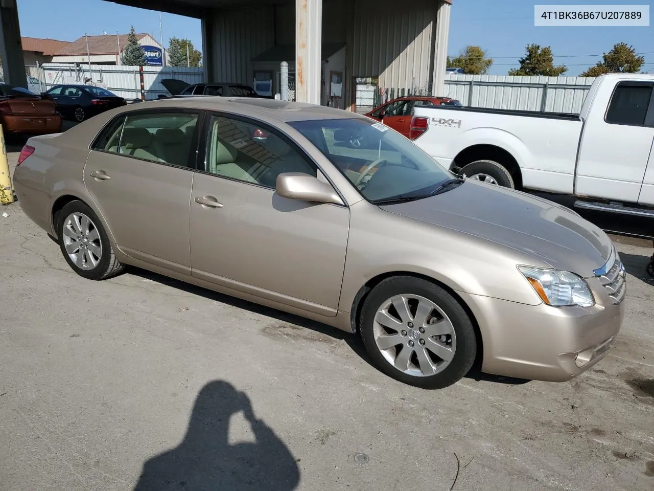 2007 Toyota Avalon Xl VIN: 4T1BK36B67U207889 Lot: 76560684