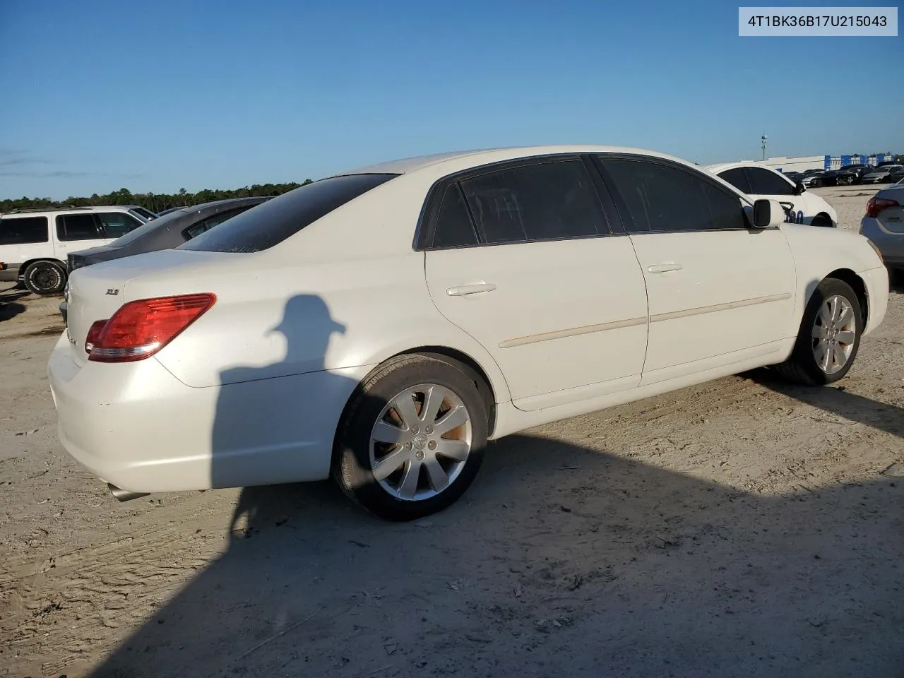 2007 Toyota Avalon Xl VIN: 4T1BK36B17U215043 Lot: 76711114