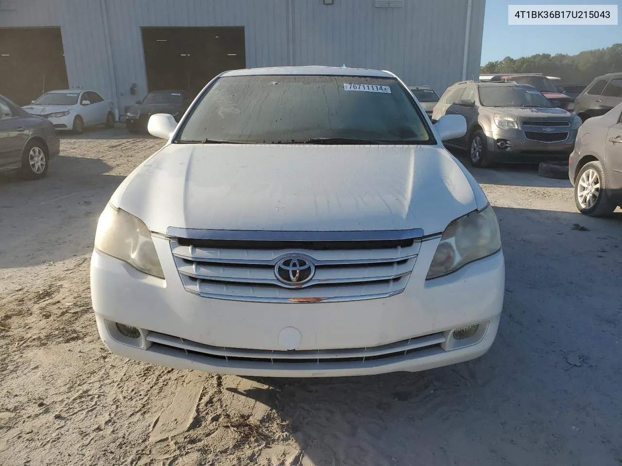 2007 Toyota Avalon Xl VIN: 4T1BK36B17U215043 Lot: 76711114