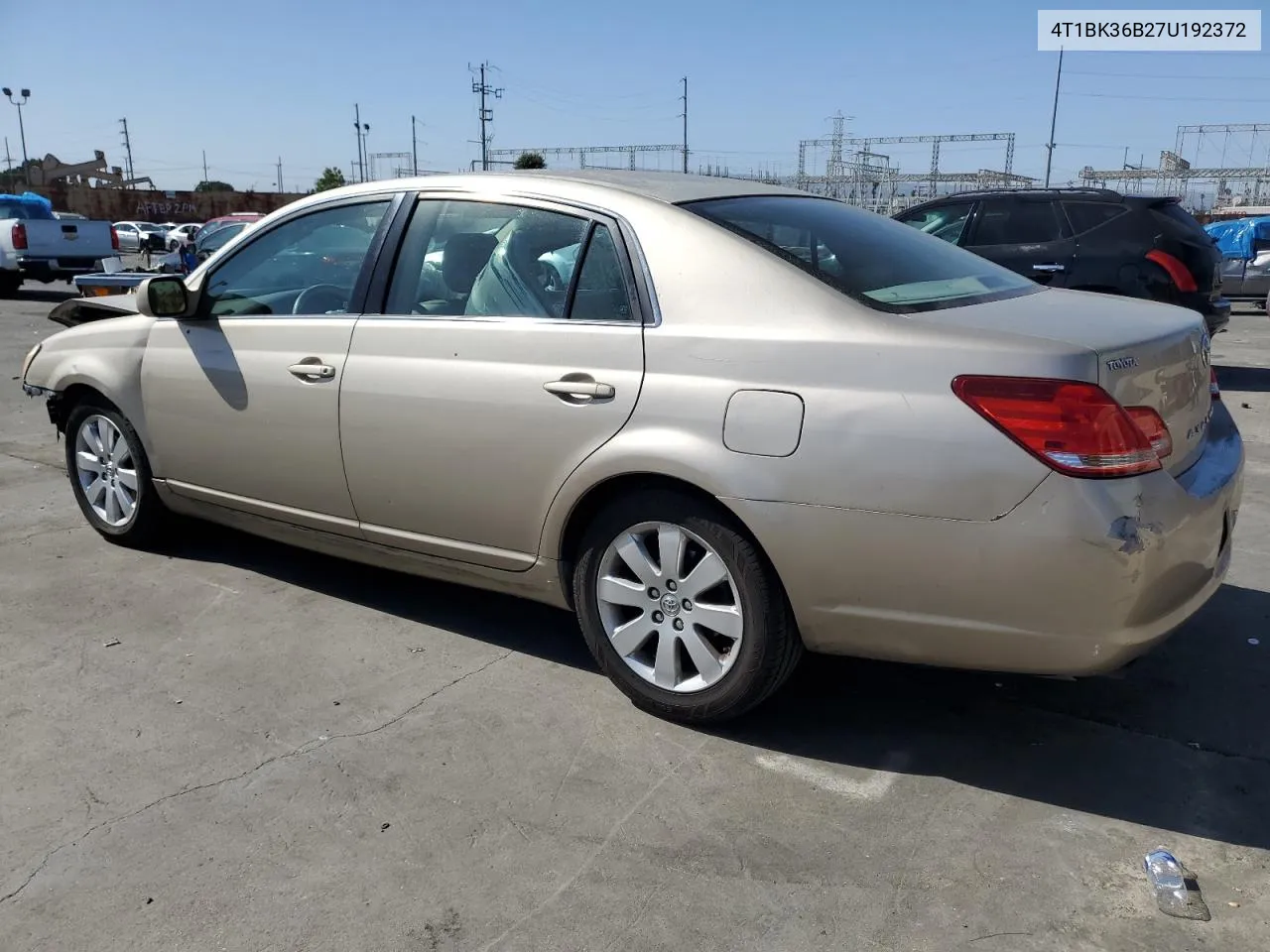 2007 Toyota Avalon Xl VIN: 4T1BK36B27U192372 Lot: 76820684