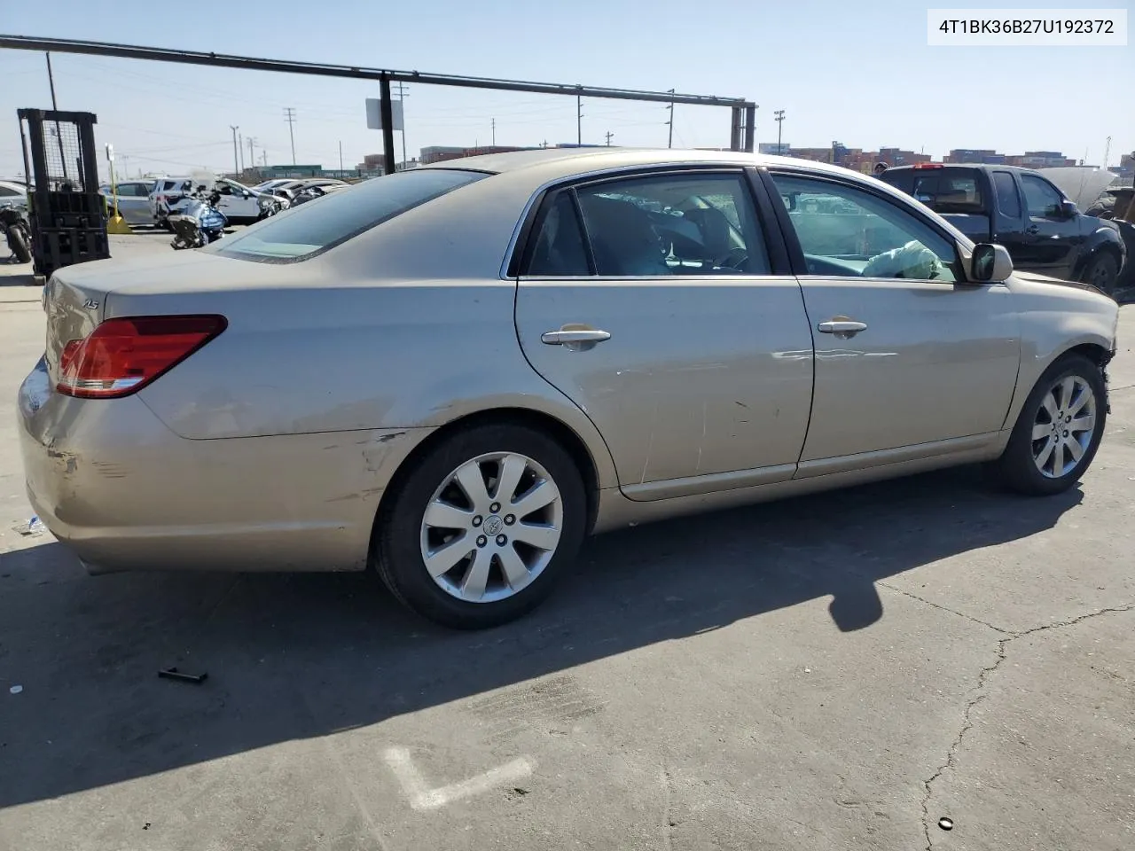 2007 Toyota Avalon Xl VIN: 4T1BK36B27U192372 Lot: 76820684