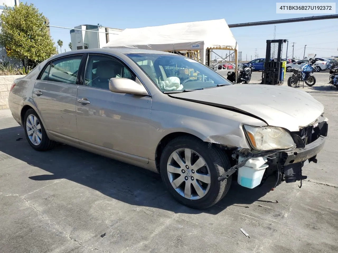 2007 Toyota Avalon Xl VIN: 4T1BK36B27U192372 Lot: 76820684