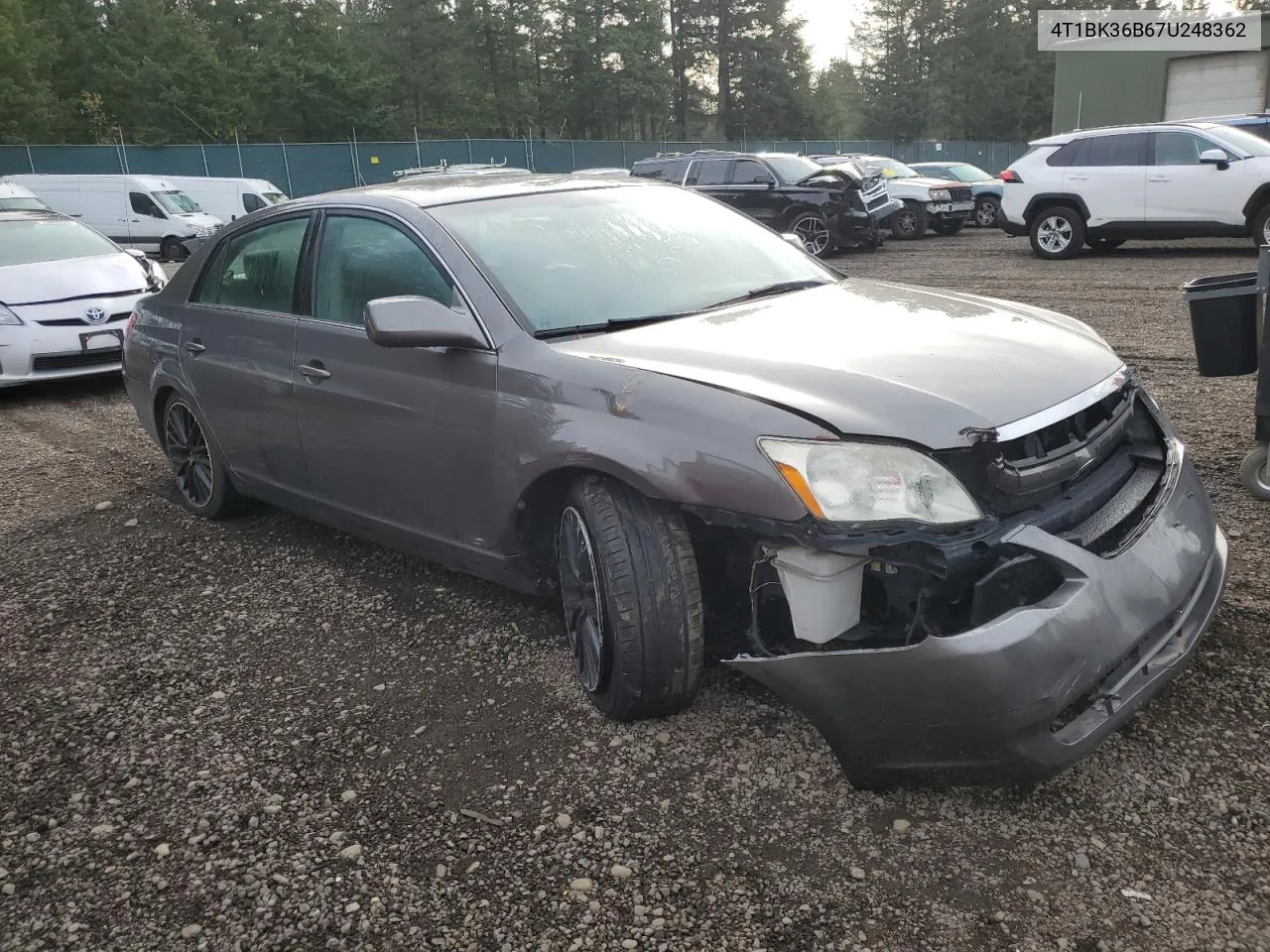 2007 Toyota Avalon Xl VIN: 4T1BK36B67U248362 Lot: 76907674