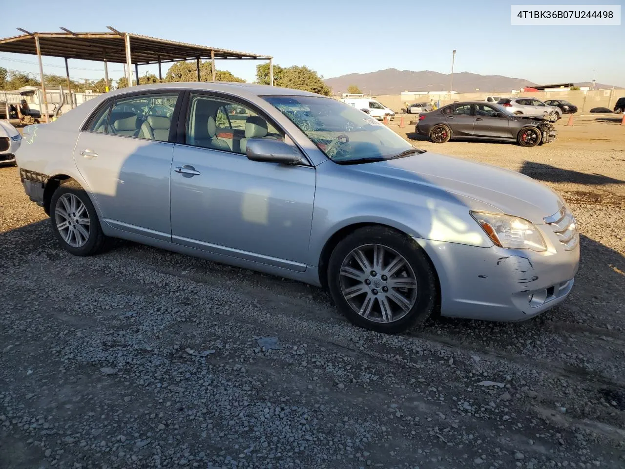 2007 Toyota Avalon Xl VIN: 4T1BK36B07U244498 Lot: 77098194